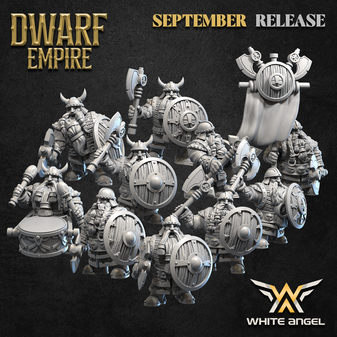 DWARF WARRIOR - DWARF EMPIRE (SEPTEMBER 2024 RELEASE)